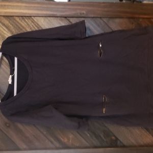 Sweatshirt material tunic